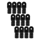 12Pieces Nylon Marine Boat Yacht Bimini Top Fitting Inside Eye End for 7/8" Tube