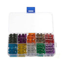100pc 2A-35A ATC ATO APR ATS Car Blade Fuses Assortment Auto Motorcycle SUV Fuse