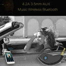 Wireless Bluetooth4.2 Adapter Car Home 3.5mm AUX Music Streaming Audio Rece P6Q3