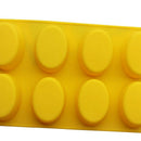 8-Cavity Oval Silicone Mold for Soap, Cake, Bread, Cupcake, Cheesecake, Cor Y5S9
