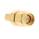 2Pcs SMAJ-MCXK RF Connector Adapter, SMA Male Plug to MCX Female Jack Straight