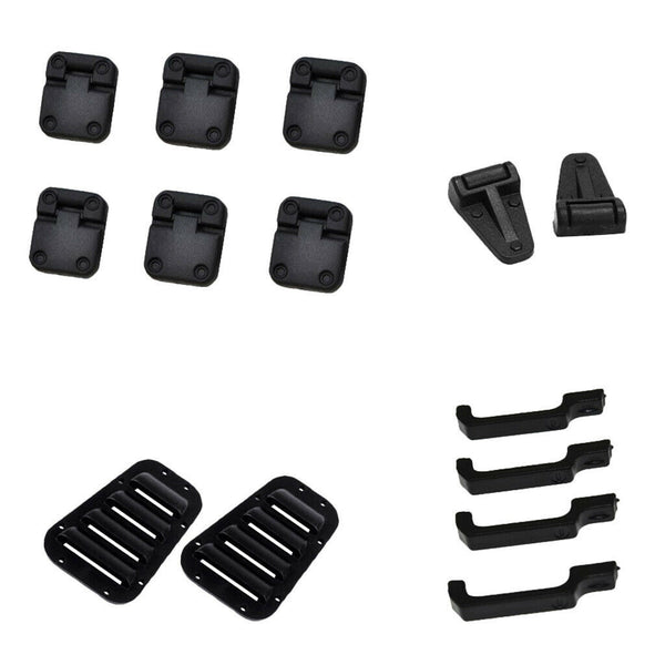 1/10 RC Crawlers Door Hinges & Handles for  -4 Intake Grille Cover