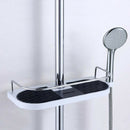 athroom Pole Shelf Shower Rack Bath Storage Holder Organizer Bathroom Supply