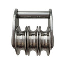 High Strength 316 Stainless Steel Windsurfing Sail Tack Triple Pulley Roller
