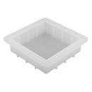 Large Cavity 1100ML Square Cube Silicone Soap Mold Easy Removal Handmade Loaf