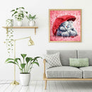 5D DIY Full Drill Diamond Painting 2 Bears Cross Stitch Embroidery Mosaic