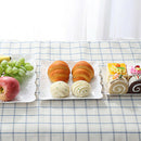 Europe Tray Plastic Serving Platter Cake Stand Traydessert Tray Square Cand