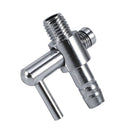 5mm Tube Diameter Single Way Air Flow Control Valve 2 Pcs for Aquarium