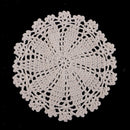 7" Round Cotton Crochet Lace Doily Placemat Table Mug Cup Mat Decor Coasters