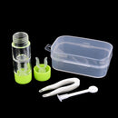 1/Set Contact Lens Case Travel RGP Rigid Container Holder Tweezer  Remover SPTE