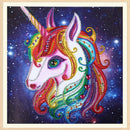 Special shaped diamond painting cartoon horse 5D DIY diamond embroidery decor â„–[