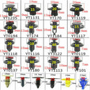 650 Pcs Plastic Car Fender Retainer Different Fasteners Clip Moulding
