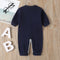 Baby Fashion Gentleman Rompers Stripe Cotton Soft Daily Jumpsuit (6-12M) A