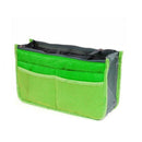 Multi-function Make Up Organizer Cosmetic Bag Travel Wash Handbags (Green) A