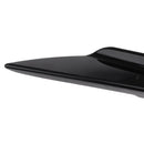 4x Universal Black Front Bumper Lip Splitter Spoiler Car Body Kits