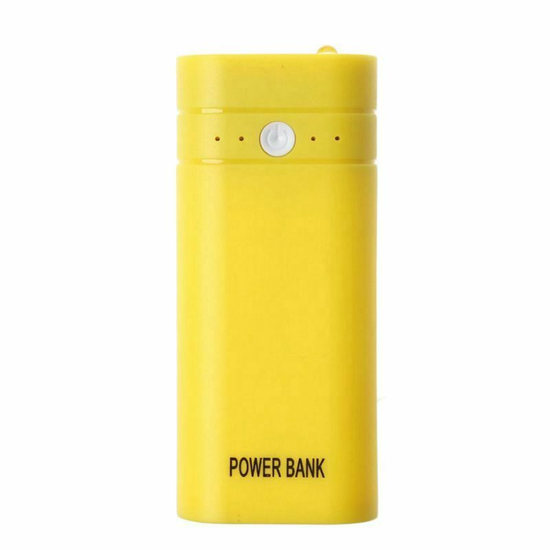 5600mAh Mini USB Port 2x 18650 Battery Charger Holder Power Bank Box Shell  T9Y9