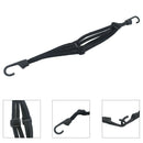 2ft Motorcycle Helmet Strap Retractable Elastic Bungee Luggage Cord Rope