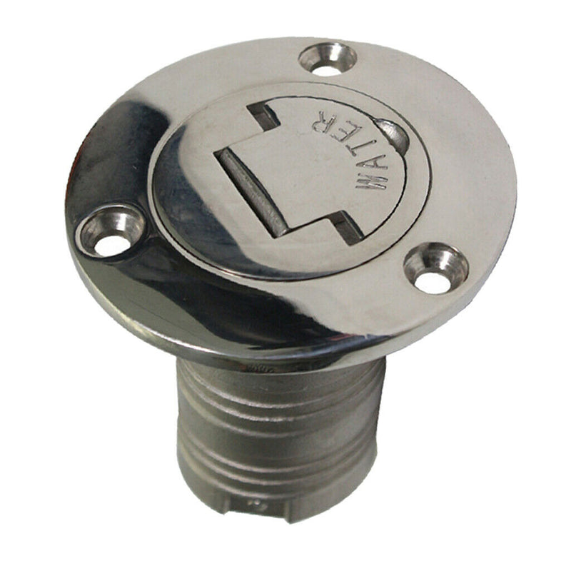 Waste Boat Deck Fill Marine Grade 316 Stainless Steel 50mm with Keyless Cap