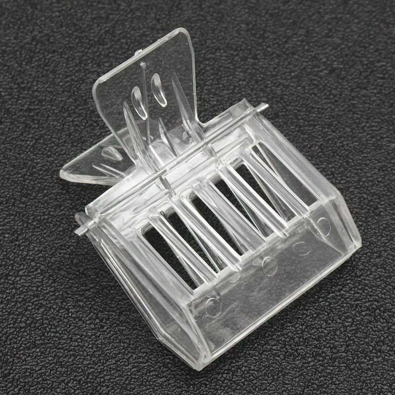 155pcs plastic Queen Rearing System Cultivating Box Cell Cups Bee Catcher C