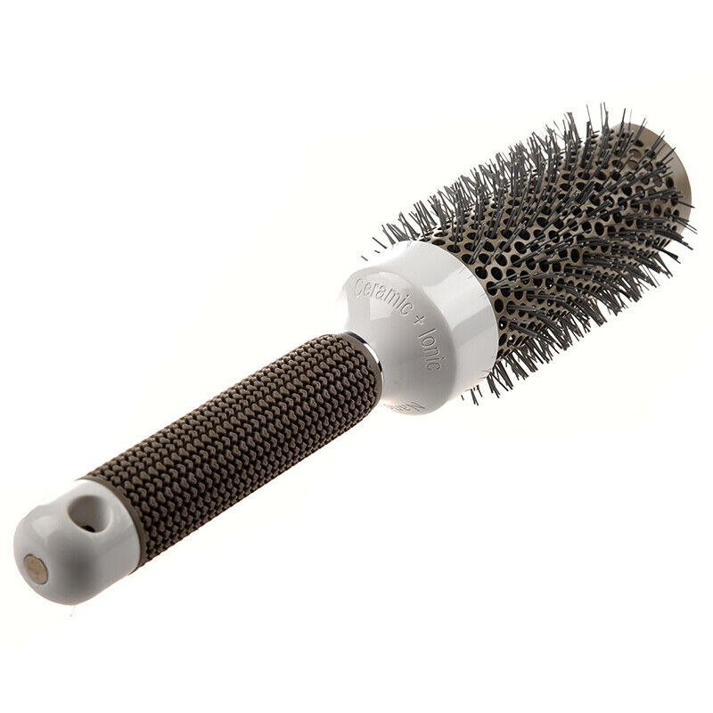 Hair Brush Ceramic Iron Round Comb Barber Dressing Salon StylingÃ¯Â¼Ë†25mm) M2G7