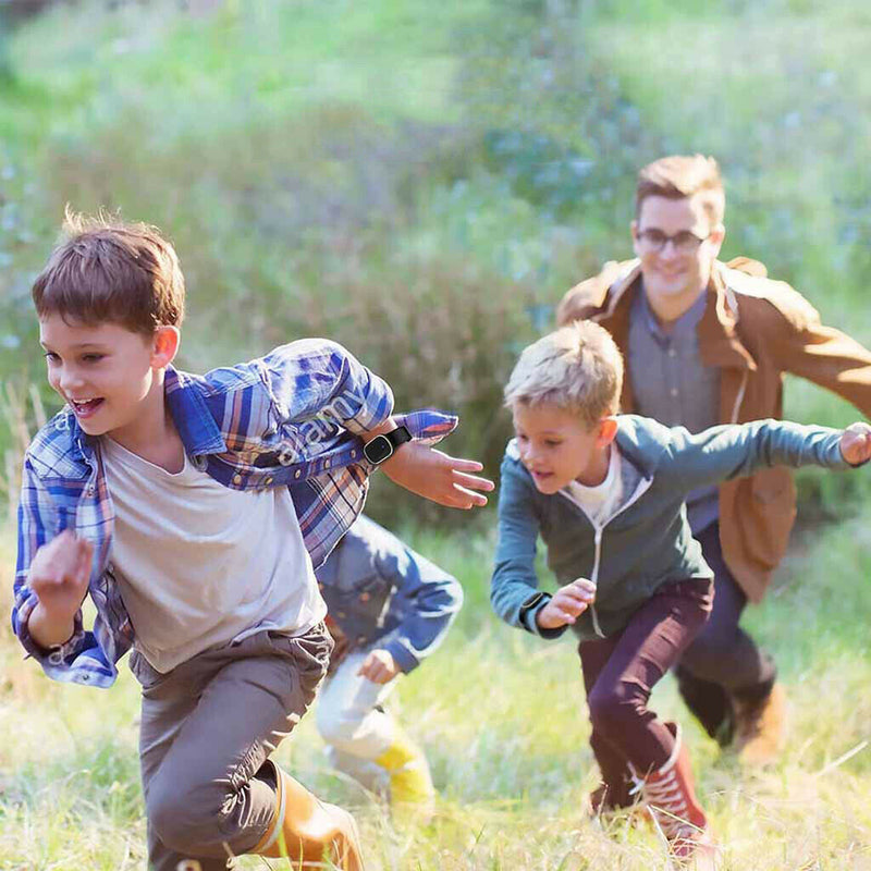 Physical Ultrasonic Electronic Mosquito Repellent Bracelet White + Black