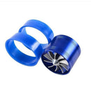 Car Supercharger Turbine Turbo Saver Fan Charger Air Filter Intake Fuel Gas JHU
