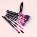 8pcs Makeup Brushes Cosmetic Foundation Blending Pencil Brushes set A