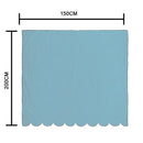 2x1.5m Waterproof Awning Replacement Fabric for Courtyard Garden Balcony