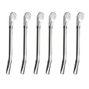 6pcs 2 in 1 Tea Stainless Steel Drinking Mate Straw Gourd Bombilla Filter Spoon