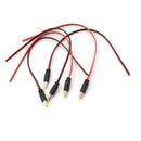 5X 5.5*2.1mm Male Plug DC Power Cable Jack For Security Camera LED Power Plug M&