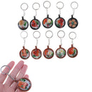 Chinese Food Bowl Mini bag pendant Creative Simulation Rice Food Key Chains LJ