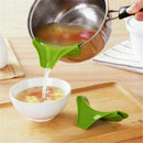 Anti-spill Silicone Slip on Pour Soup for Pots Pans & Jars Home Kitchen Gadgets