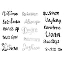 DIY Transparent Silicone Seal Common Phrase Stamp Kid Handicraft Learn Toys