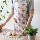 Unisex Exotic Flamingo Kitchen`Apron Room Barbecue Restaurant Pocket Halterneck`