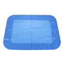 1Pc Blue inflatable indoor kids play sandbox sand tray children toys 60*45ODY TE