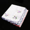 3x 100% Cotton Handkerchiefs