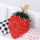 Fashion Simulation Fruit Strawberry Pendant Keychain Bag Hanging Decor Sweet