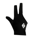 3-Finger Professional Open Right Hand Snooker Pool Cue Billiard Glove Black