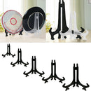 5pcs Plastic Easels Plate Stand Holders Display Easel Placecards Decor