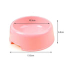 Candy Color Dog Plastic Bowls Cat Food Water Feeder Bowls Pet Feeding Suppl D5N5