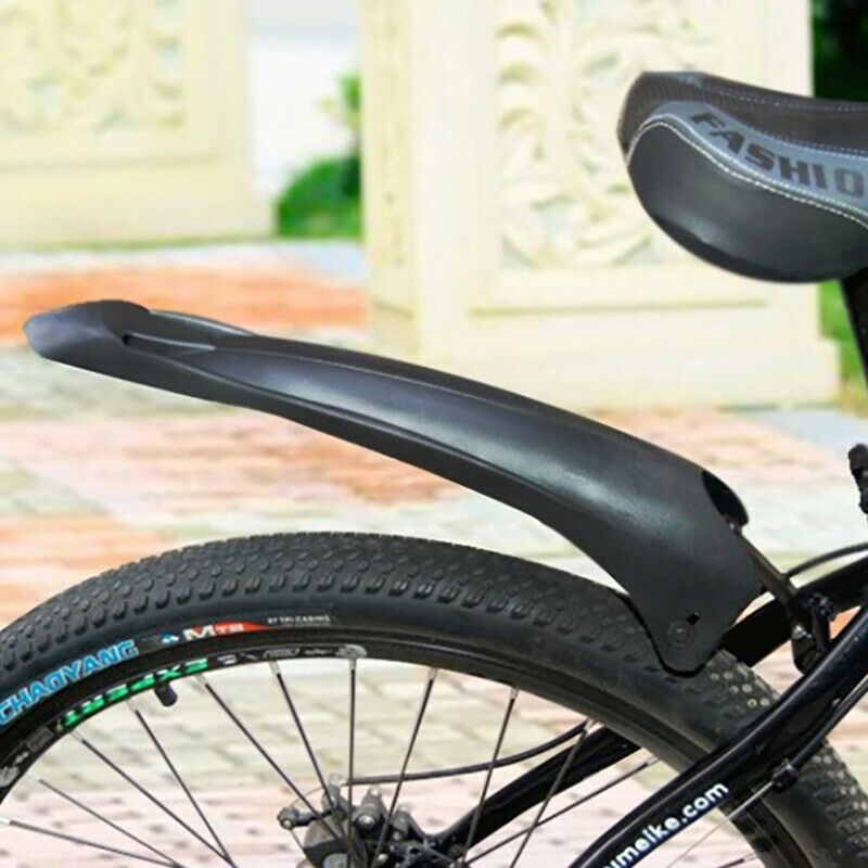 1 Set Tube Bicycle Riding Mudguard Plastic Mountain Bike Front Rear FendersS Hn