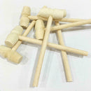 Wooden Mini Hammer Knocking Planet Cake Small Small Q3A0 Wooden Children Ha X3L9