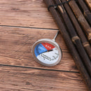 Stainless Steel Barbecue BBQ Smoker Grill Thermometer Temperature Gauge 100-5 FU
