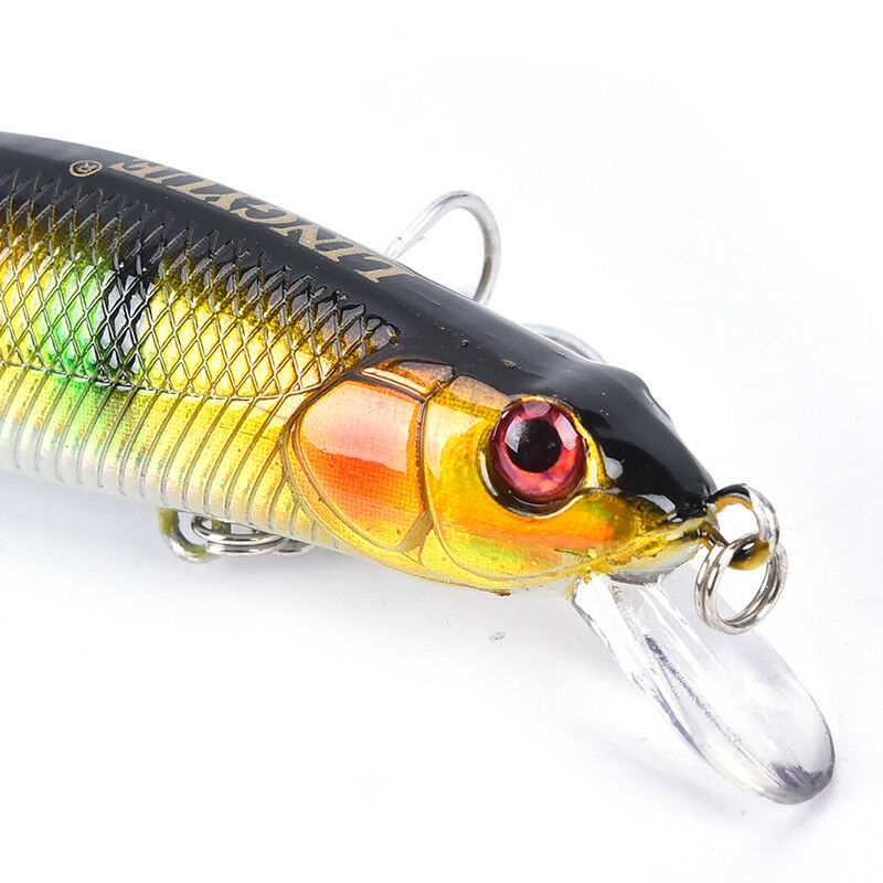 1Pc Fishing Lures Sinking Minnow Wobblers Crankbait 10cm 11.7g Hard Baits&S