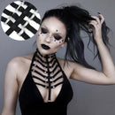 Women Girls Sexy Leather Halterneck Gothic Body Strap Harness Top Punk Gothic FT