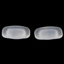 5 Pairs silicone eyeglass sunglasses glasses nose pads soft rectangle vision M&E