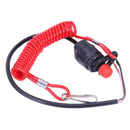 Outboard Emergency Shutdown Switch + Off-Board Safety Rope Suitable For Yam W7W3