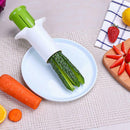 Multi-function Stainless Steel Kitchen Cucumber Vegetables Cutter Fruit  KAK