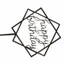 5X(Home Cake Wedding Birthday Cake Topper Card Birthday Cake Party Decorat F5R7)