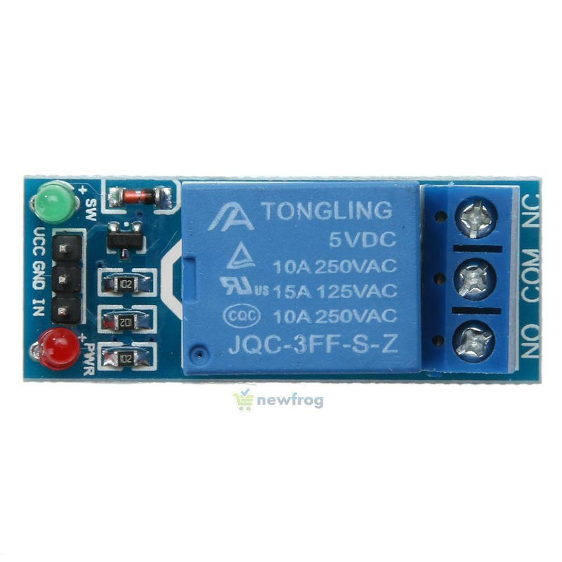 2pcs 1 Channel DC 5V Relay Board Switch Module For Arduino Raspberry Pi ARM AVR